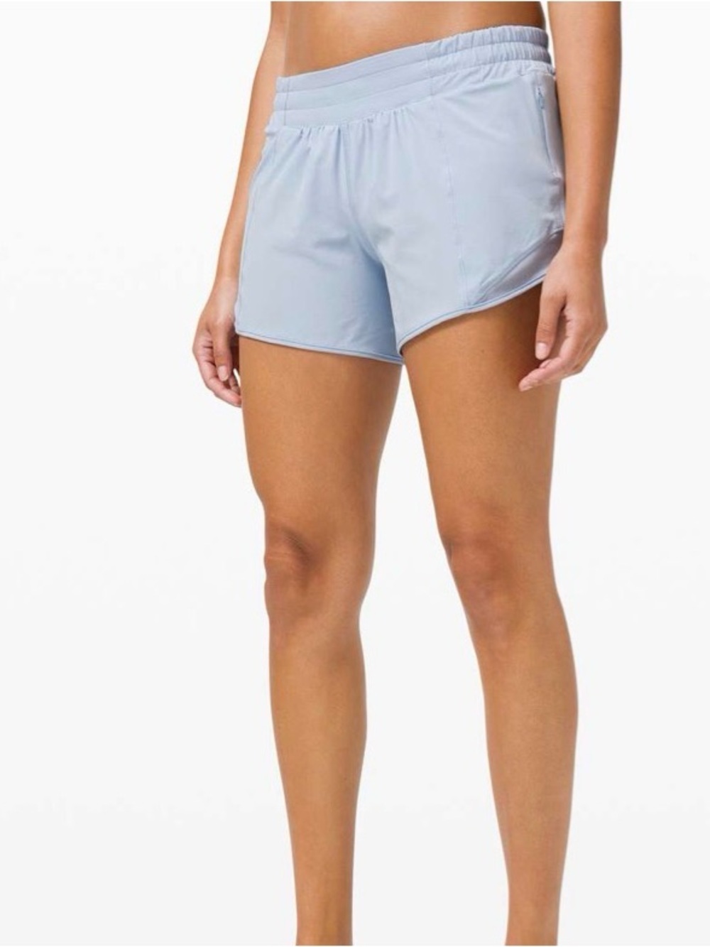 Lululemon Hotty Hot Short 4"
Blue Linen